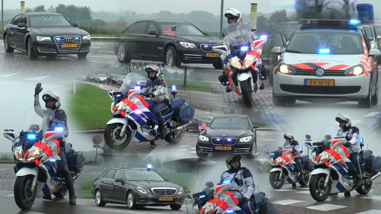 Spoedbegeleidingen KMAR en Onopvallende auto's en Politie met spoed! 2016