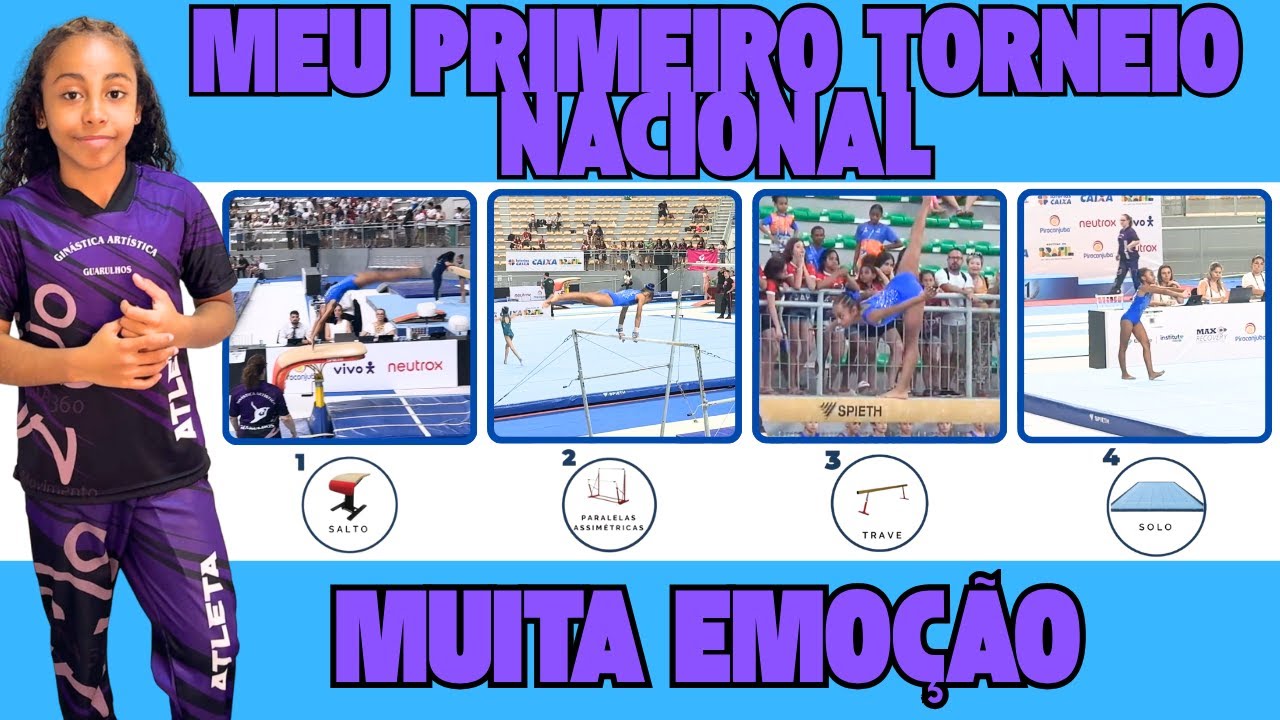 ELA SUPEROU TODAS AS EXPECTATIVAS! Torneio Nacional de Ginástica Artística 2025