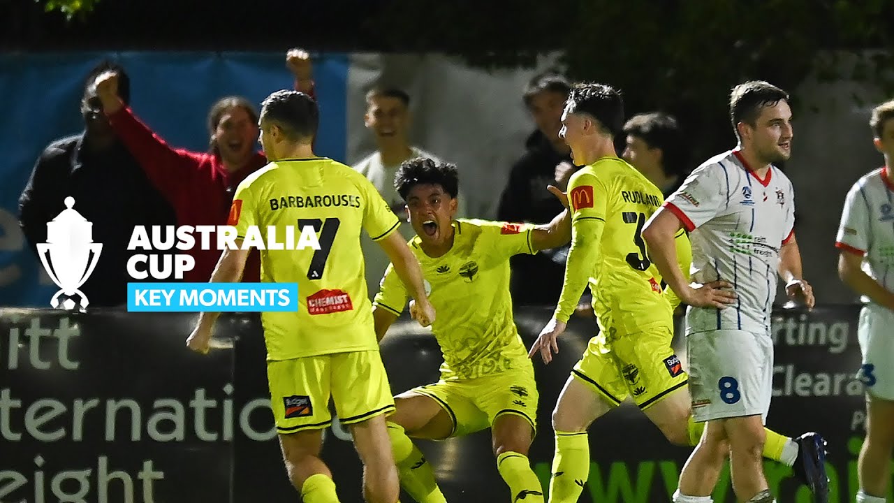 Peninsula Power v Wellington Phoenix | Key Moments | Australia Cup 2023 Round of 32