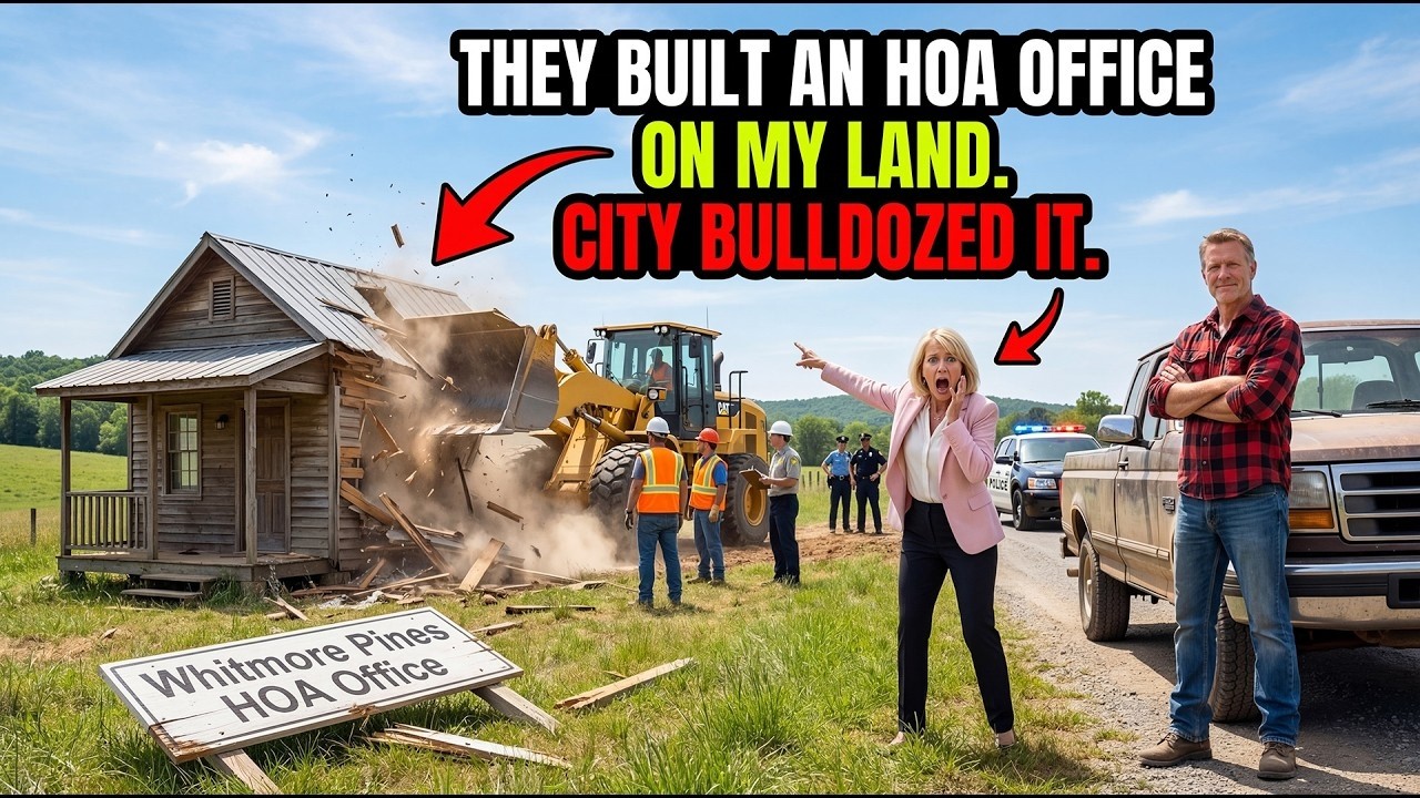 They Built an HOA Office on My Land — So I Let the City Bulldoze It
