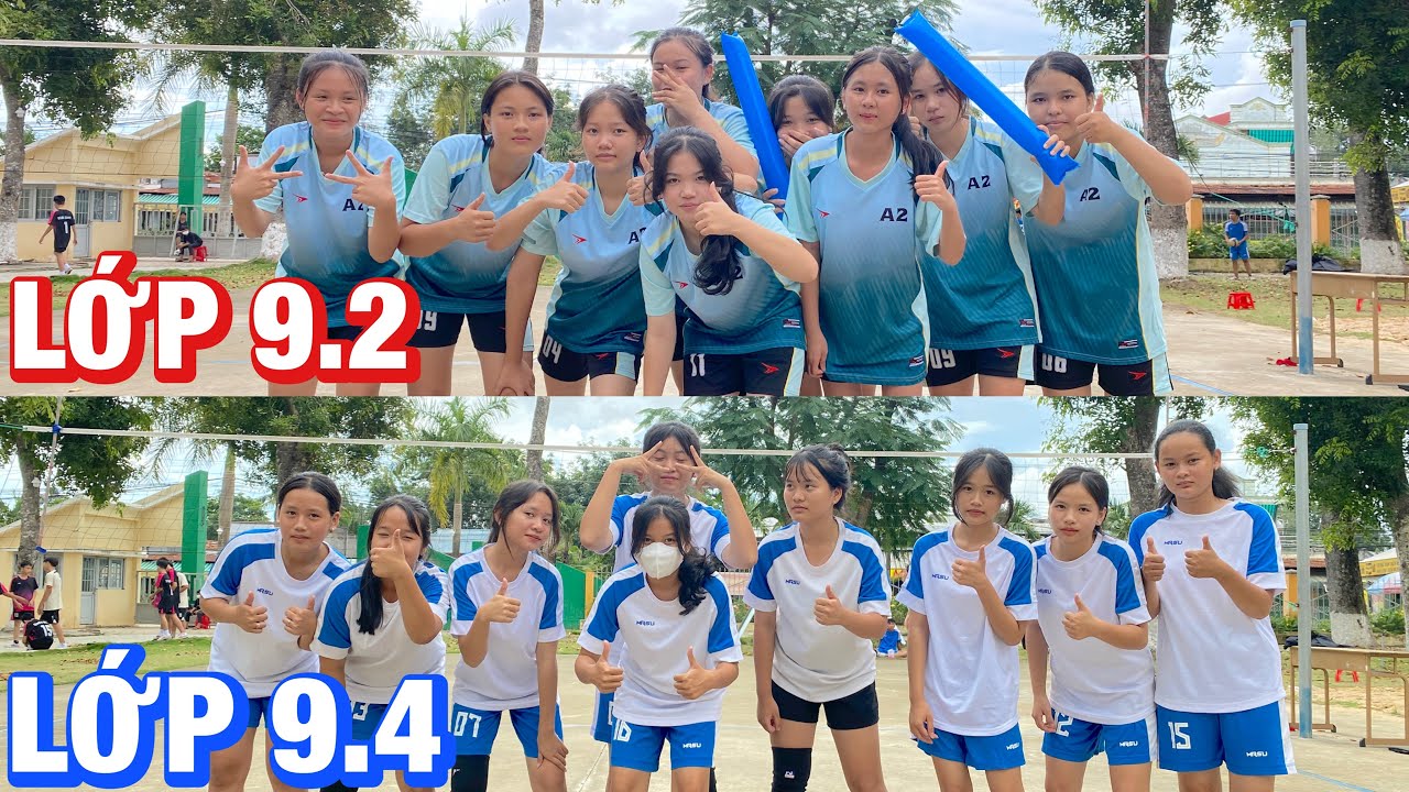 LỚP 9.2 vs LỚP 9.4 || GIẢI BÓNG CHUYỀN NỮ KHỐI 9 TRƯỜNG THCS CẦU KHỞI NĂM HỌC 2022-2023