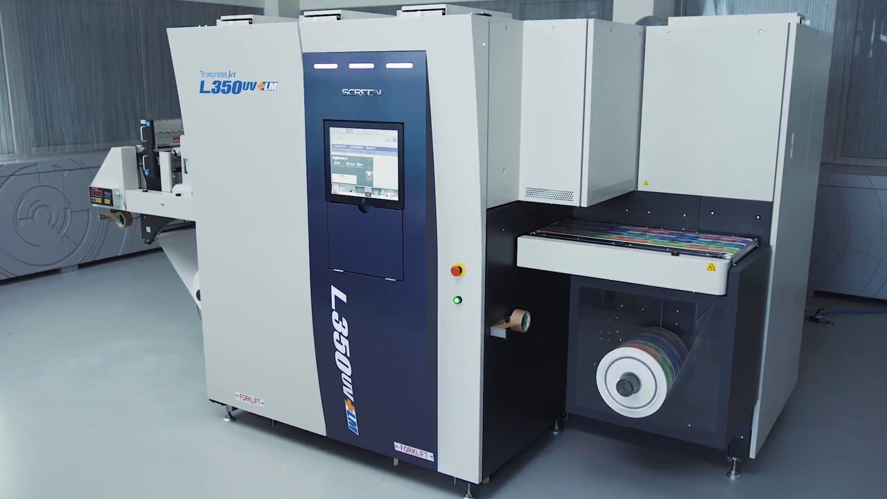 SCREEN Truepress Jet L350UV+ Series