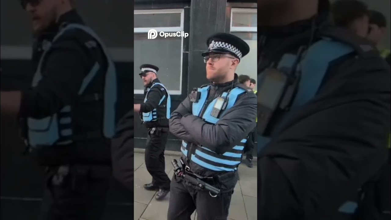 КРАЙНЕ ЛЕВЫЙ АГИТАТОР ПЫТАЕТСЯ ПОМЕХАТЬ ПОЛИЦИИ АРЕСТОВАТЬ ВНУТРЕННЕГО ТЕРРОРИСТА!
