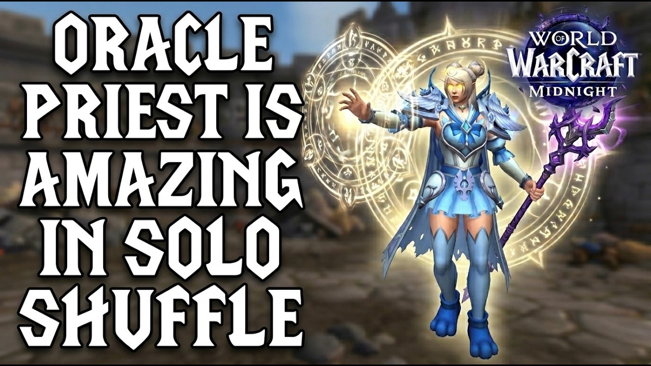 ORACLE DISC IS UNSTOPPABLE! 5-1 SOLO SHUFFLE CARRY (Discipline Priest PvP Solo Shuffle)