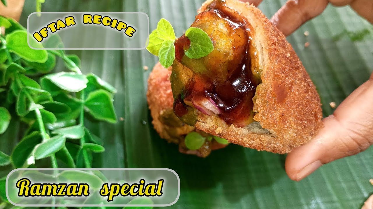 RAMZAN SPECIAL IFTAR  RECIPE// BREAD RECIPE//BREAD CHAAT//IFTAR RECIPE 