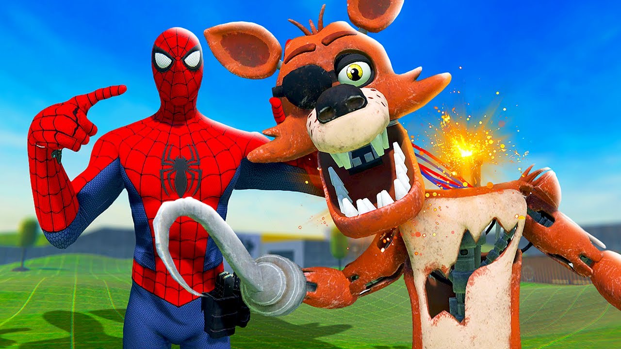 We RIPPED Foxy from FNAF Apart - Bonelab VR Mods