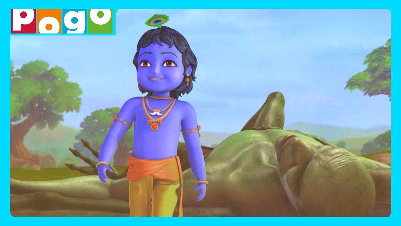 Little Krishna🪈| Gokul Ka Biggest Challenge!😱✨| Hindi Cartoon😍| Kids Stories | @PogoChannel​
