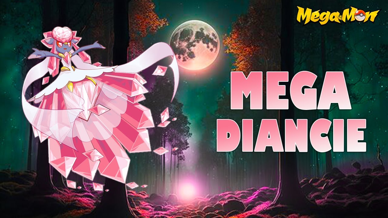 EVOLVED DIANCIE INTO MEGA DIANCIE IN MEGAMON 😱