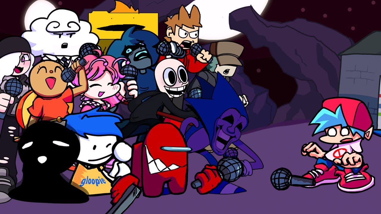 Sussus Moogus But Different Characters Sing It (FNF But Everyone Sings Sussus Moogus)