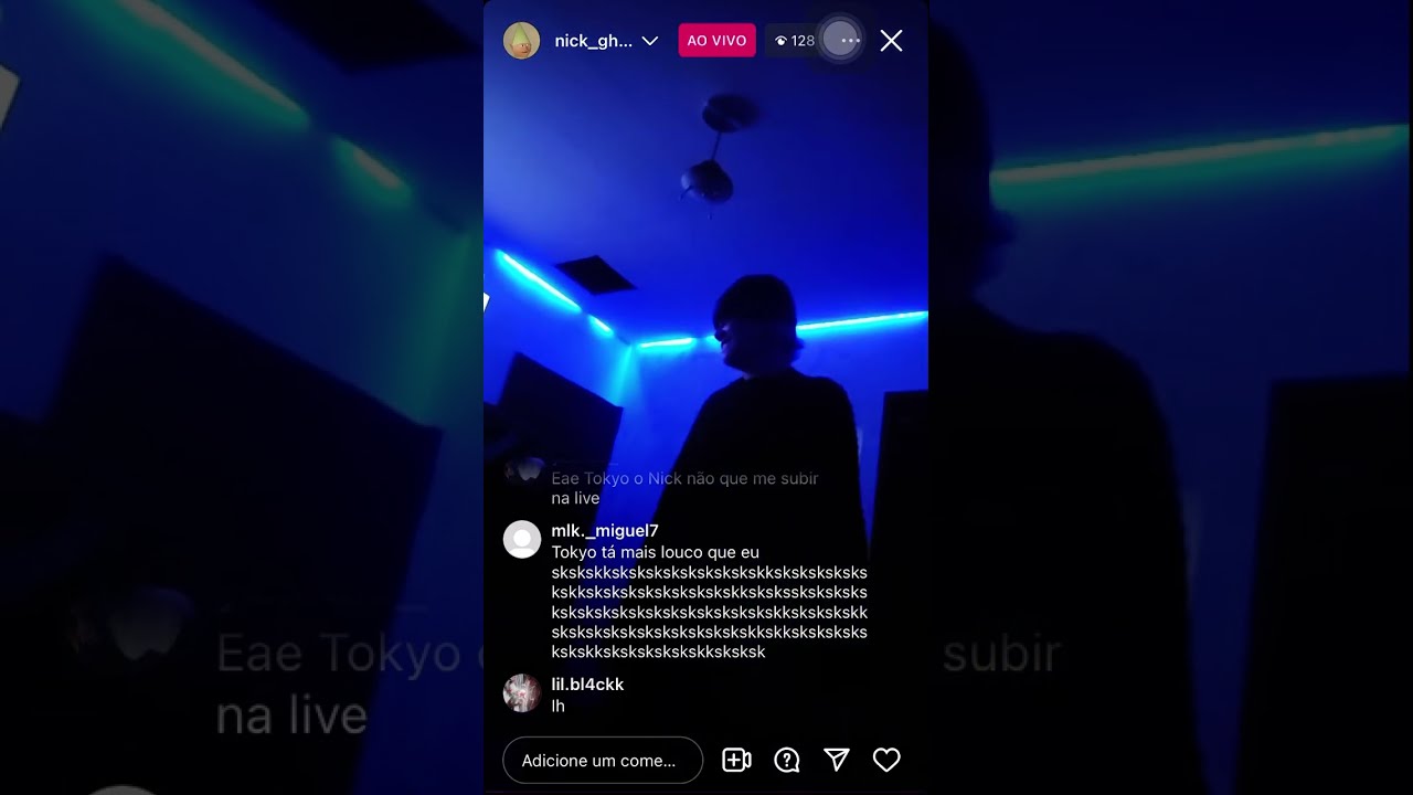 Live Nick Ghost, Dropo & Lilgiela33 Gravando