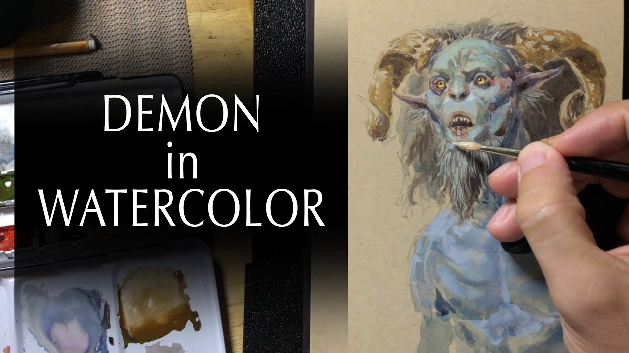 CREATURE PAINTING (In Watercolor)