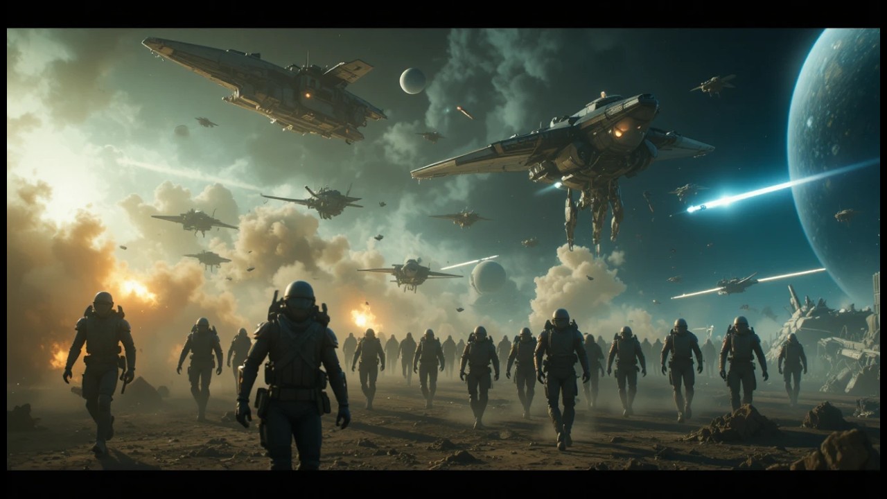We Braced For Death… Then Human Soldiers Fell From The Sky | HFY