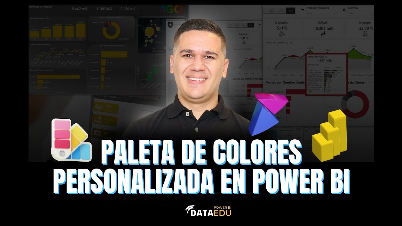 Paleta de Colores Personalizada en Power BI.😮