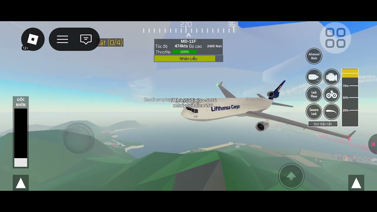 Lần đầu đi máy bay DM-11 cago cùng ah tui _ JIM