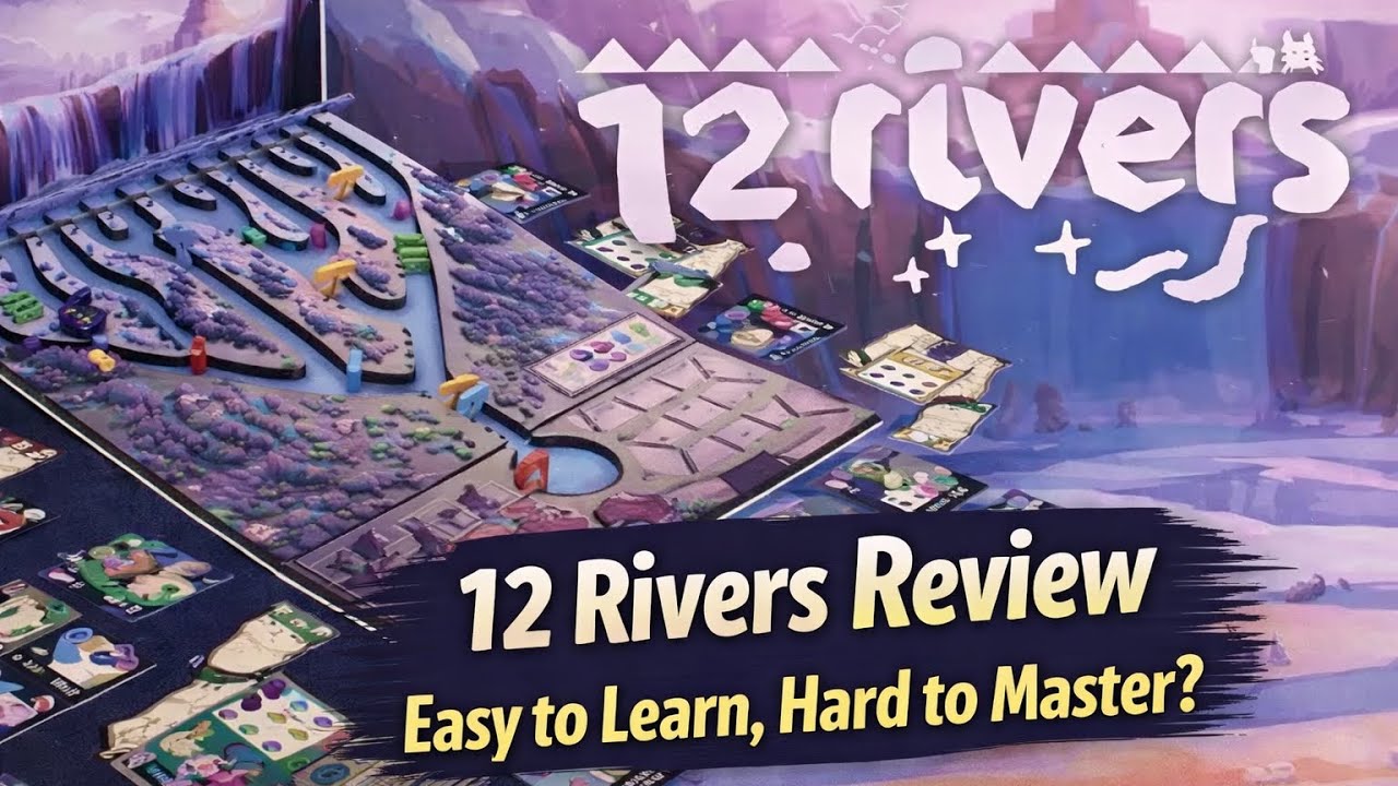 Обзор игры 12 Rivers 🌊 Легко освоить, сложно стать мастером?