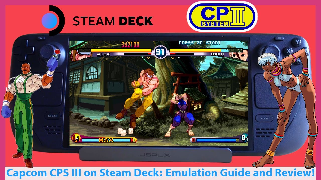 Capcom CPS III on Steam Deck! Steam Deck Final Burn Neo Emulation Guide and Tutorial