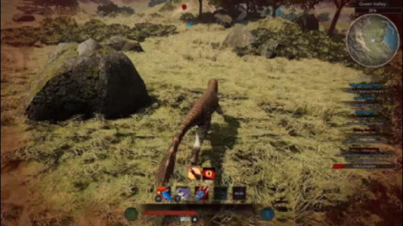 Path of Titans official PvP Adventures of Claaw the Achillobator