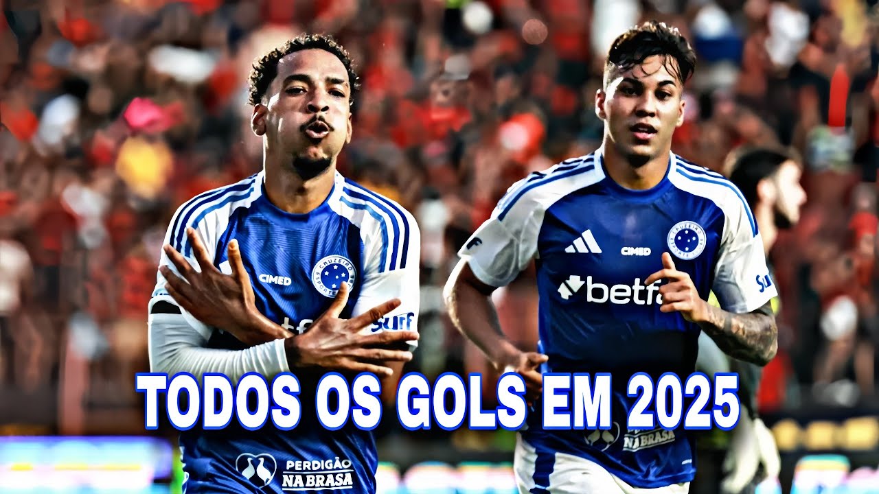 TODOS OS GOLS DO CRUZEIRO EM 2025