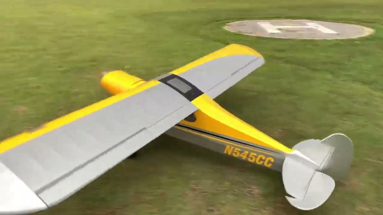 DLE 35cc Gasoline Engine Piper Cub RC Plane