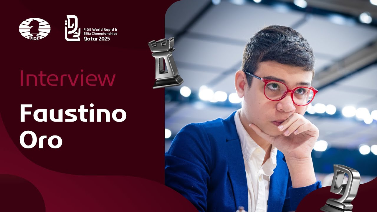 Интервью с Фаустино Оро (🇦🇷) | День 1 | Чемпионат мира по блицу ФИДЕ 2025