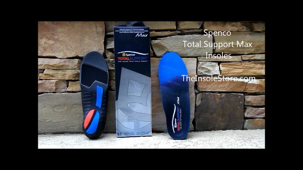 Spenco Total Support Max Insoles Review @ TheInsoleStore.com