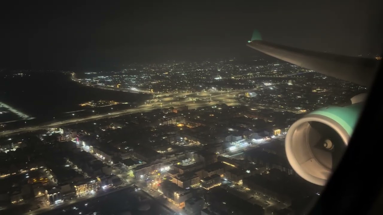 FlyNas Airbus A330-300 HZ-NE25 landing Jeddah Airport