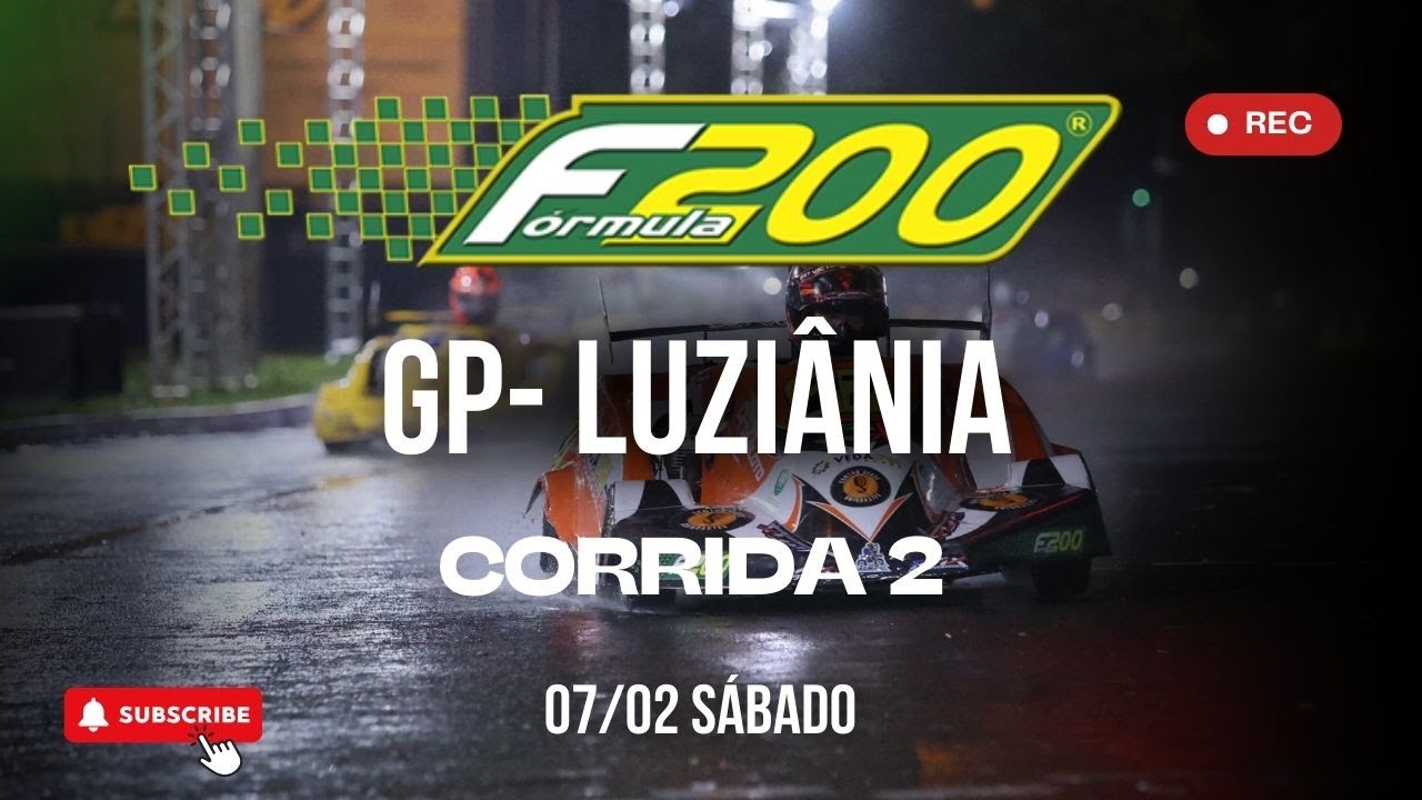 FÓRMULA 200 | Corrida 2 | |6ª ETAPA TEMPORADA 2025 | GP  LUZIÂNIA