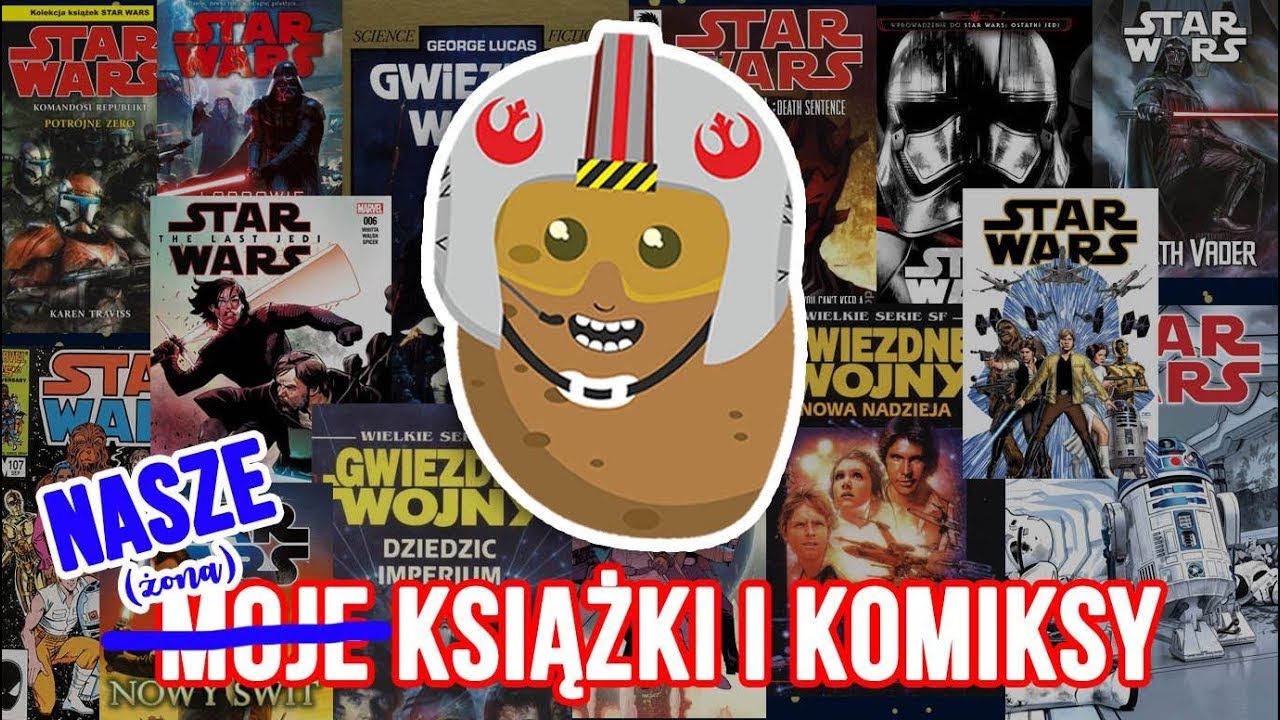 (Prawie) Moja kolekcja książek i komiksów Star Wars