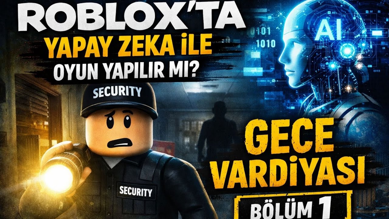 Roblox’ta Yapay Zeka ile Oyun Yapılır mı? | Gece Vardiyası Bölüm 1