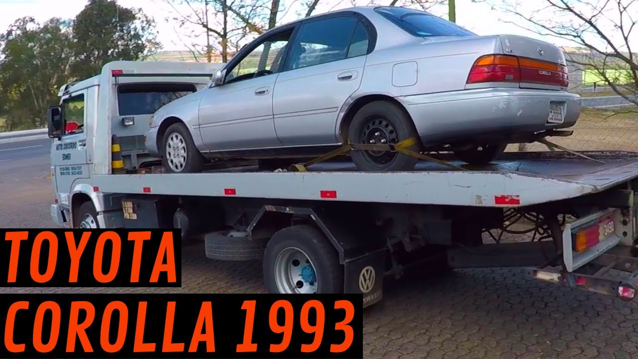 Compramos um Toyota Corolla 1.8 1993 Automático no Leilão!