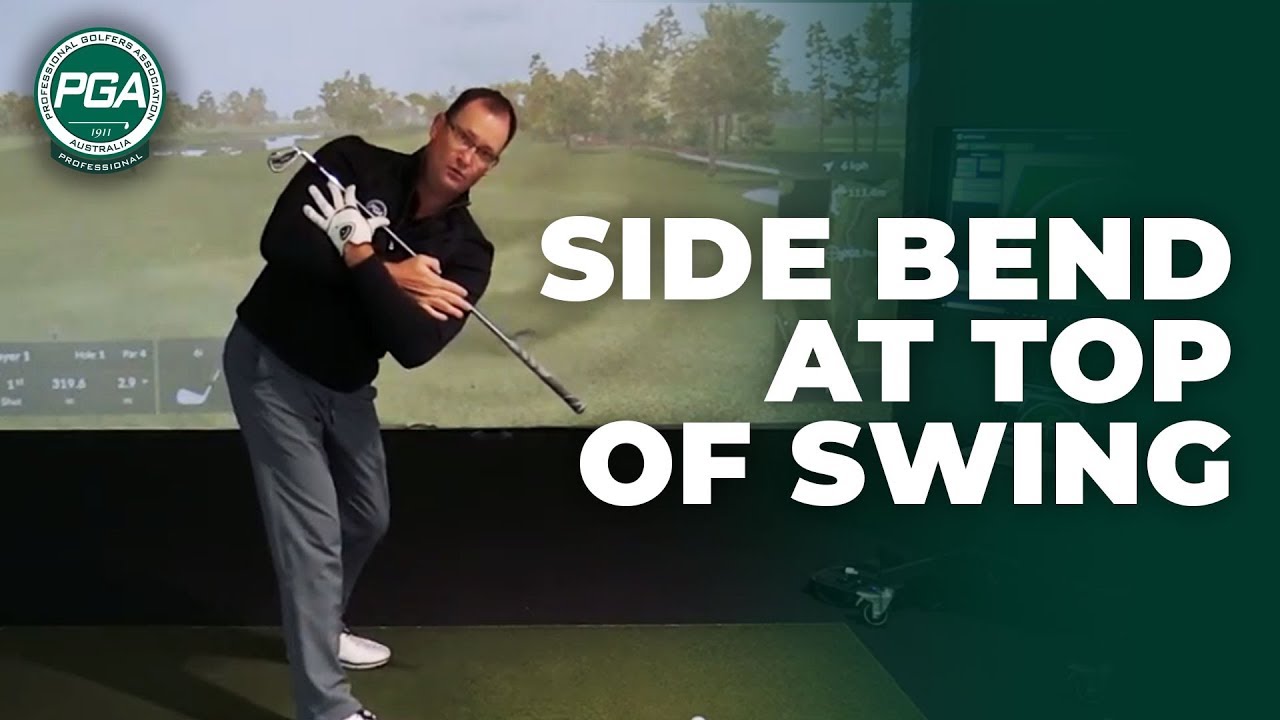 Side Bend at top of Swing | PGA Golf Tips