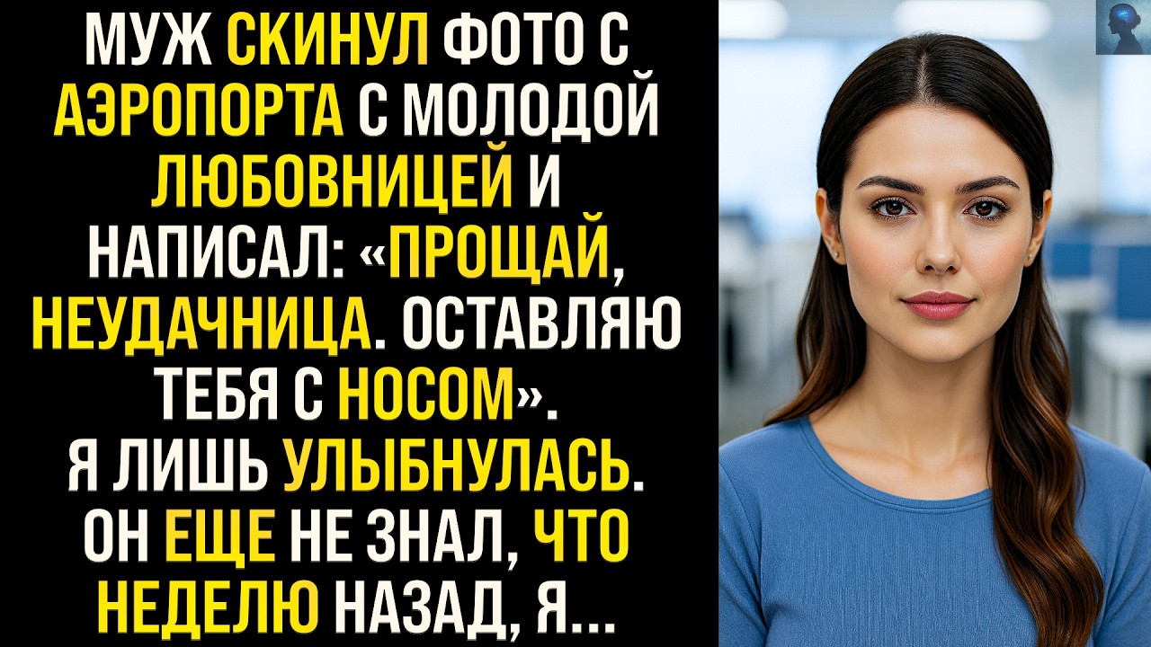 История Возмездия | Муж скинул фото с аэропорта с любовницей и написал &laquo;Прощай, неудачница...