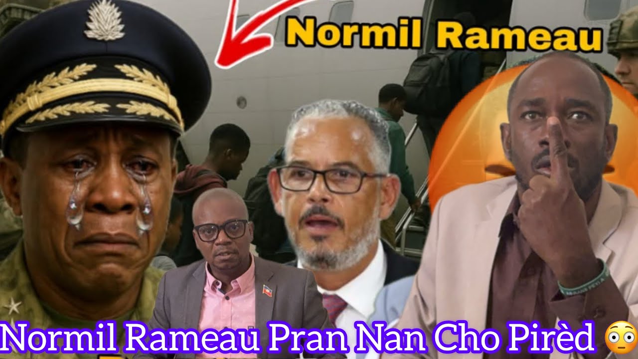 COSSY DAVID AK RONY TIMOTHE FINI AK ANSYEN DG LA POLIS NORMIL RAMEAU NAN DOSYE ZAM AK MINISYON
