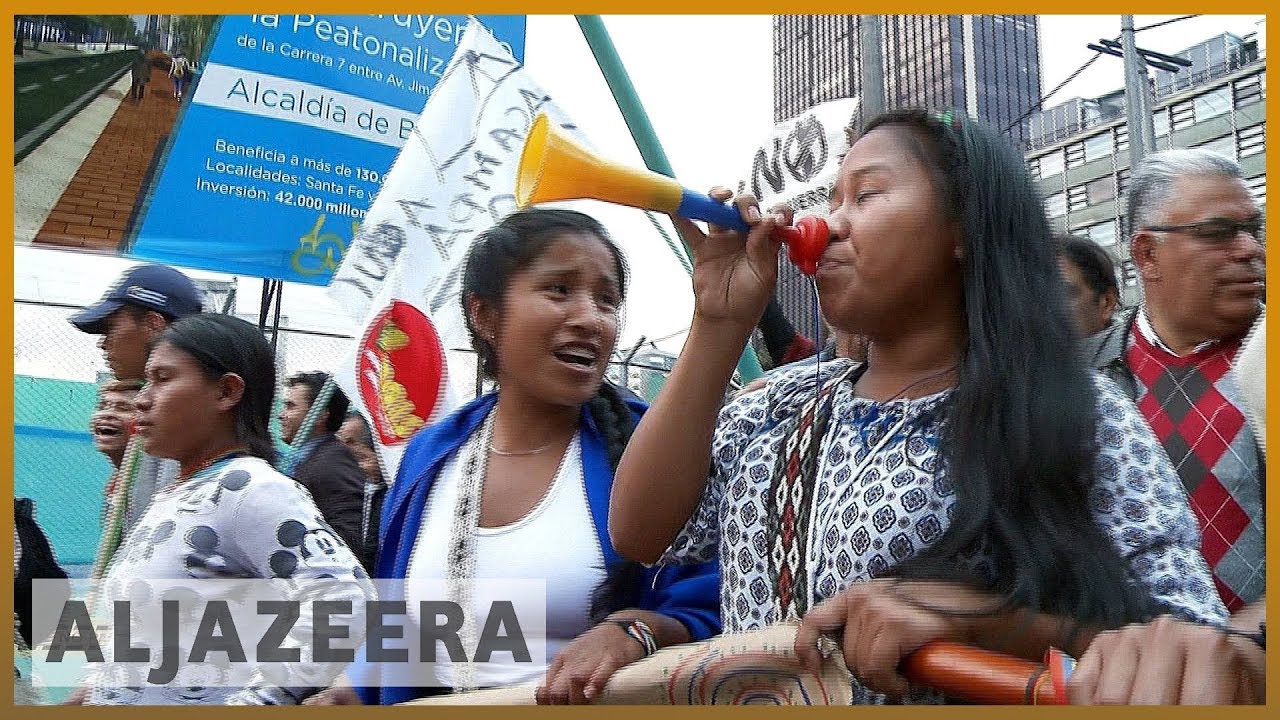 🇨🇴 Colombia war crimes: Mass protests in support of special tribunal | Al Jazeera English