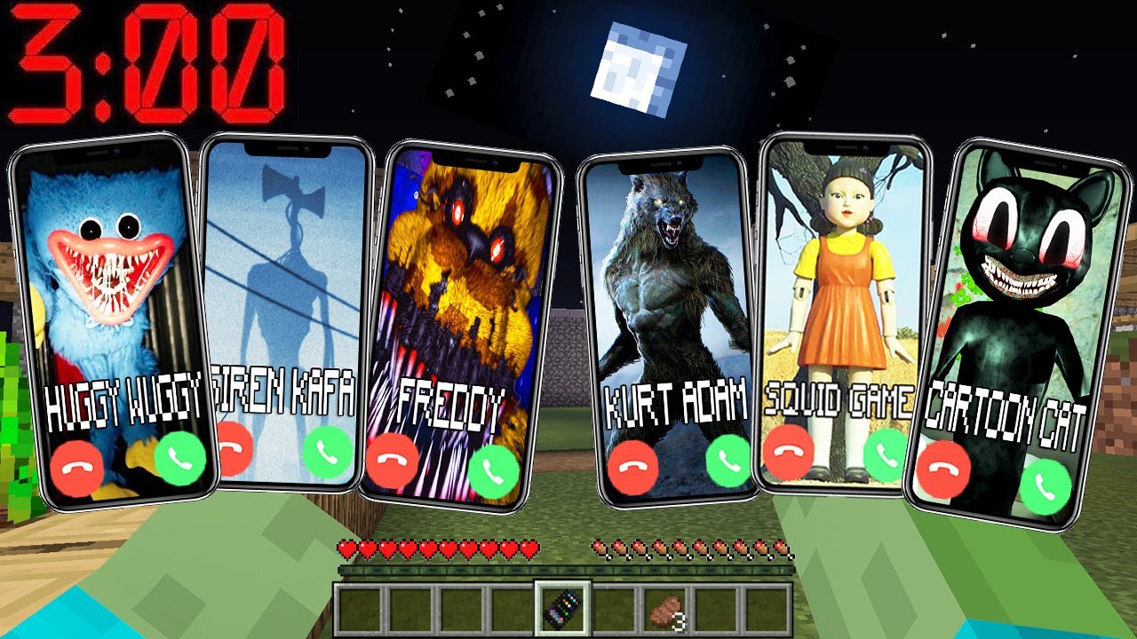 GECE 03:00'TE BENİ HANGİ ESRARENGİZ KARAKTER ARIYOR 😱 - Minecraft