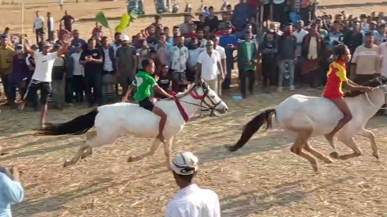 সিলেট বিভাগের সেরা তিনটি ঘোড়ার দৌড়, মাহিন রাজা vs সোনার পুতুল, বাংলা ভাই।