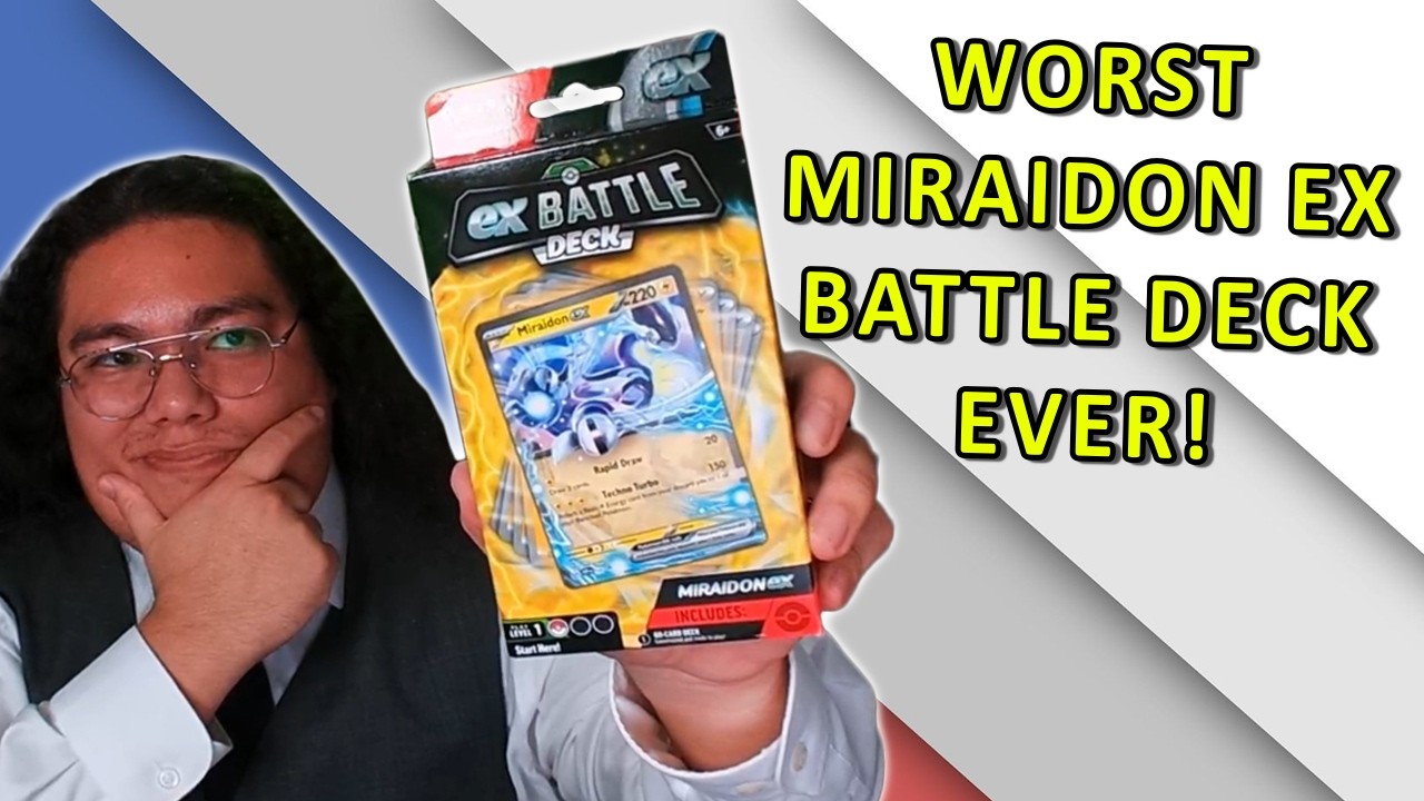 BUDGET FRIENDLY & HIGH POTENTIAL? | Can MIRAIDON EX break into the Meta? | ex Battle Deck Upgrade