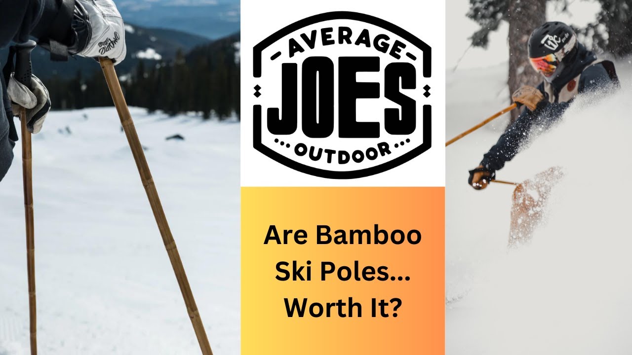Bamboo ski poles - worth price tag? Booyah! Bamboo Ski poles