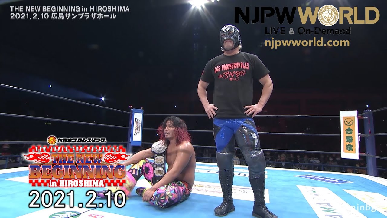 Hiromu Takahashi retains; a double BULLET CLUB challenge follows! |New Beginning