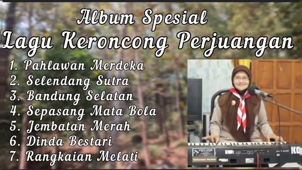 Album Spesial Lagu Keroncong Perjuangan - nenek Maspiani cover