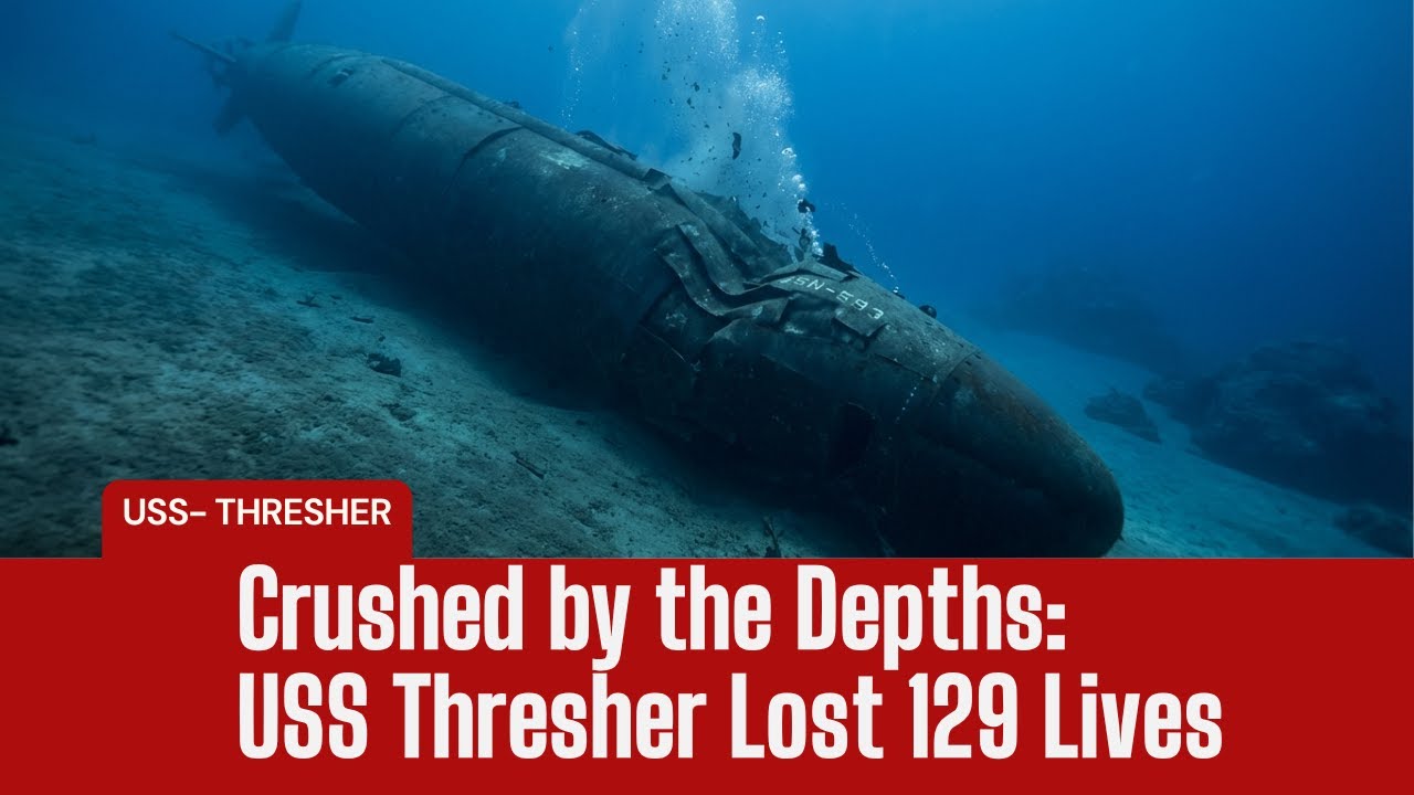USS Thresher: 129 жизней, потерянных в смертоносной хватке океана.