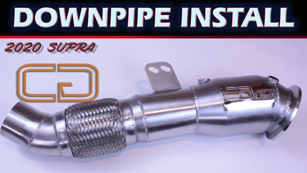 Установка выхлопной системы GR Supra Catted | CG Precision