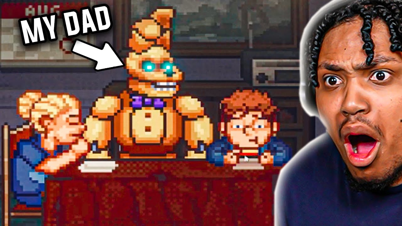 MY DAD IS POSSESSED BY ANIMATRONICS | FNAF INTO THE PIT