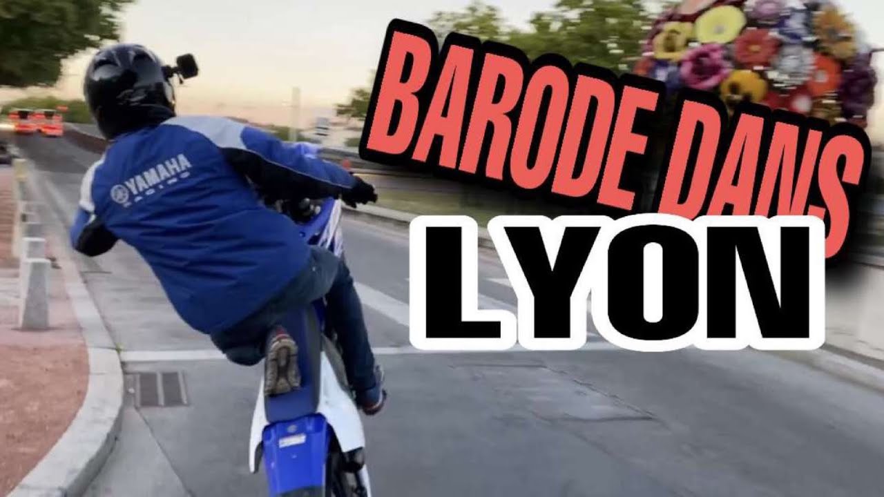 BARODE EN 125 YZ DANS LYON ! / FEAT AUR&Eacute;LIEN GIRAUD SKATEUR J-O