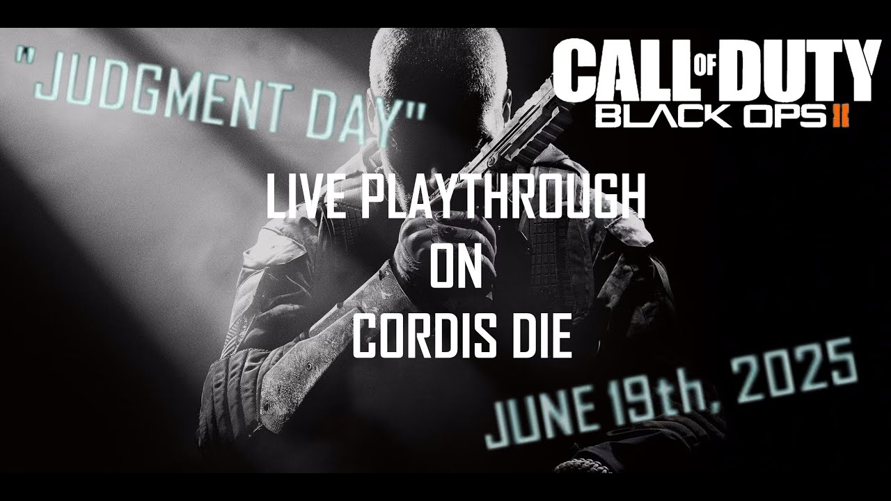 Playing The BO2 Campaign on the DAY OF the Last Mission w/ CANON ENDING and Explanations! LIVE TIMER