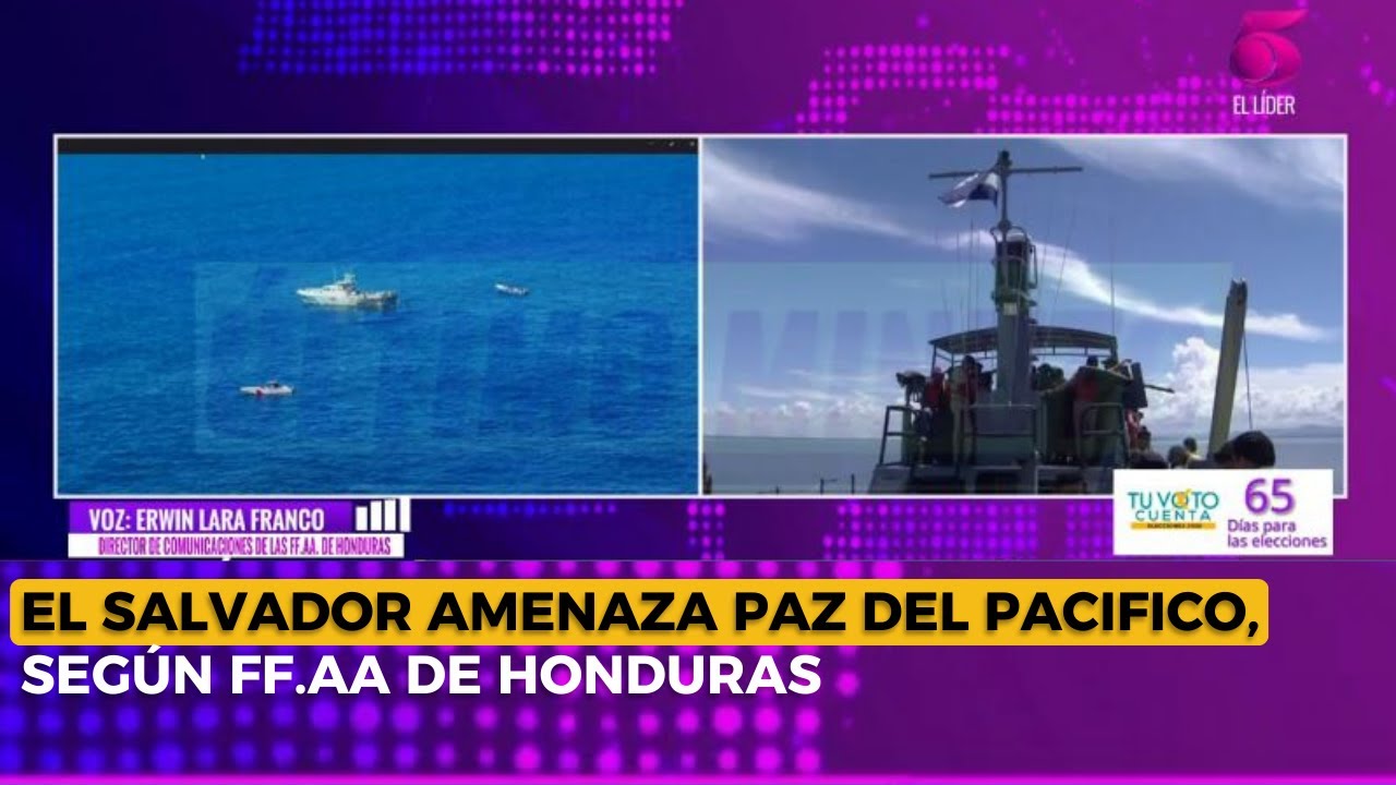 El Salvador amenaza paz del Pacifico, según FF.AA de Honduras