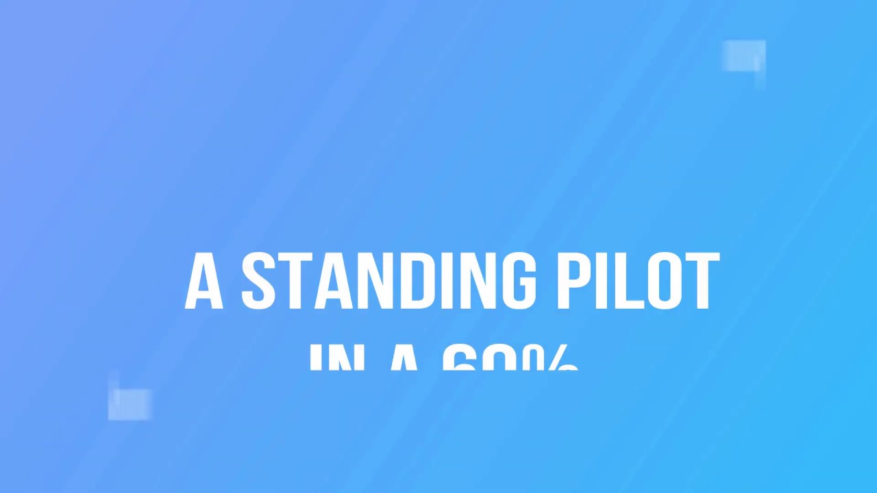 A Standing Pilot in a 60% Gas Furnace