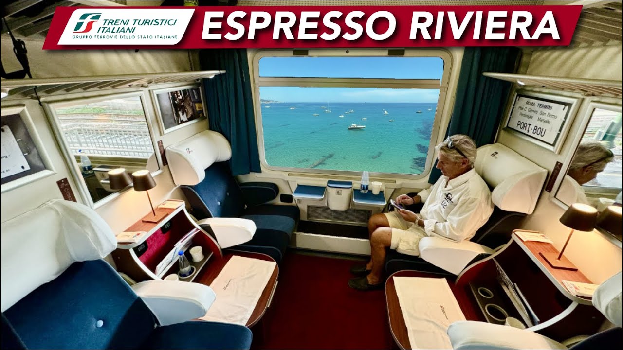 Ницца до Милана в роскоши на борту Espresso Riviera 🇫🇷🇮🇹