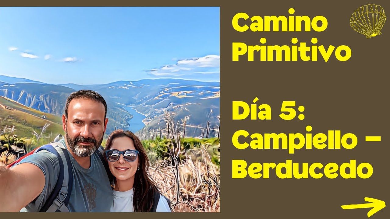 Camino de Santiago Primitivo. ETAPA 5: CAMPIELLO - BERDUCEDO caminando. HOSPITALES.