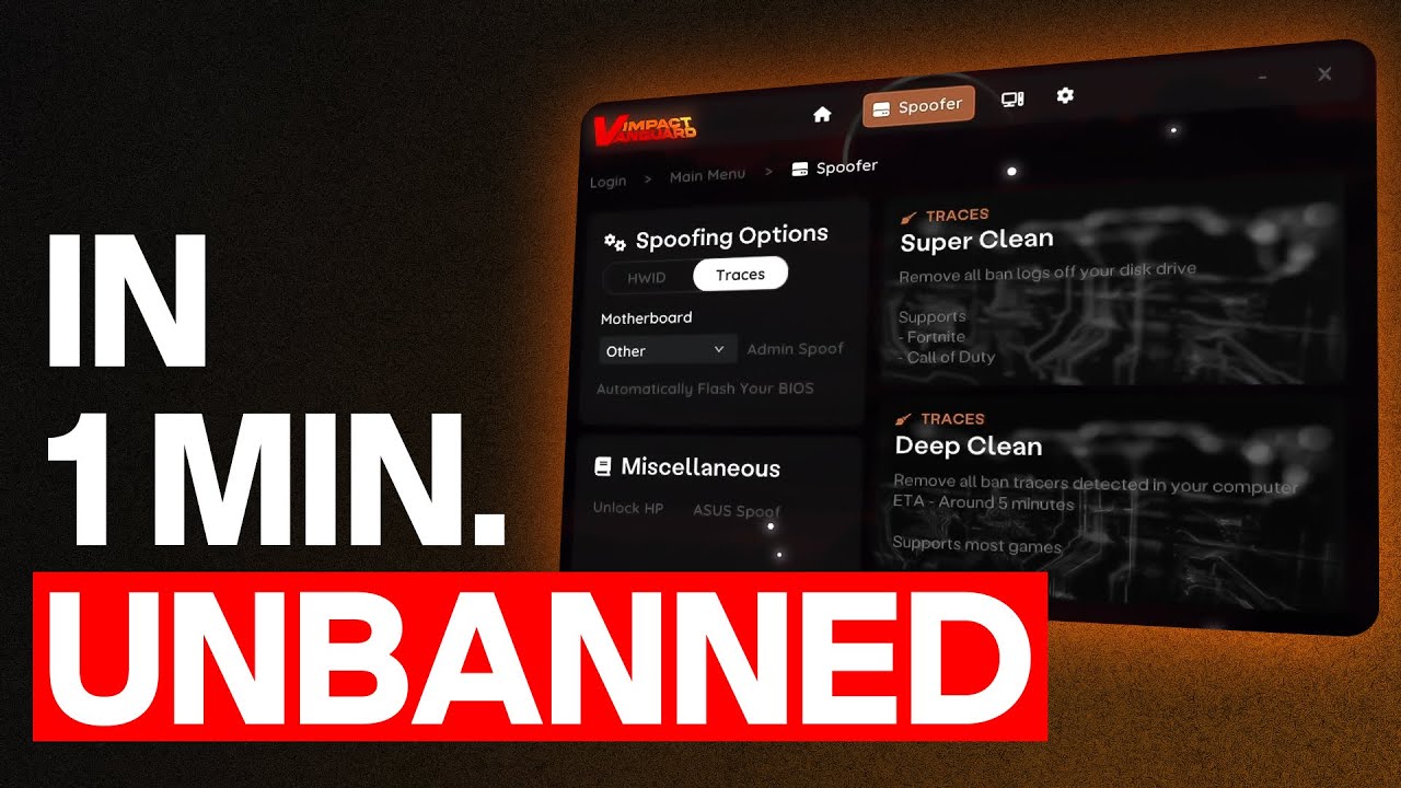 #1 HWID Spoofer - Remove ANY Ban in 1 Minute! (Speedrun)